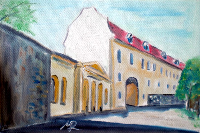Torwache Schloß Osterstein Gera