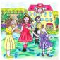Illustration to the children's book "The sad princess" / Manuela Rehahn