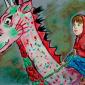 Illustration for the children's book "Fynn and the little dragon" / Manuela Rehahn