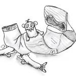 Malbuch Illustration "Die Robinos" / Manuela Rehahn 2015