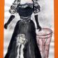 Ballkleid um 1890