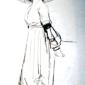 Französiche Frauenmode um 1900