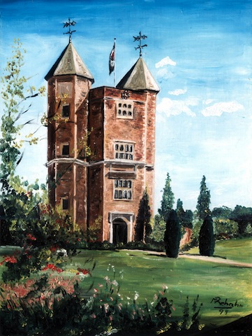 Turm von Sissinghurst Kent / England